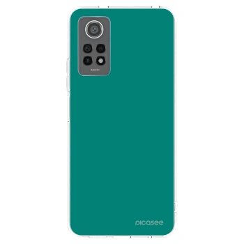 Picasee silikonowe przeźroczyste etui na Xiaomi Redmi Note 12 Pro 4G - Emerald Mist