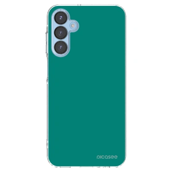 Picasee silikonowe przeźroczyste etui na Samsung Galaxy A15 A156B 5G - Emerald Mist