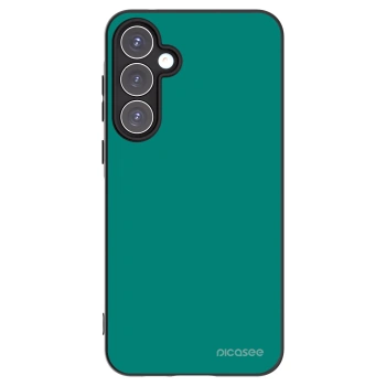 Picasee silikonowe czarne etui na Samsung Galaxy A55 5G A556B - Emerald Mist