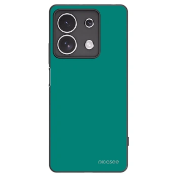 Picasee silikonowe czarne etui na Xiaomi Redmi Note 13 4G - Emerald Mist