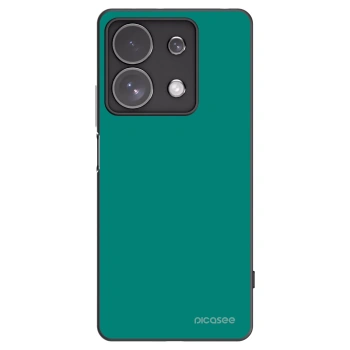 Picasee silikonowe czarne etui na Xiaomi Redmi Note 13 Pro 4G - Emerald Mist
