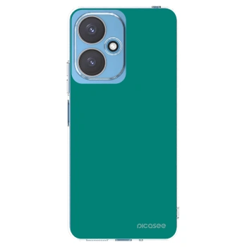 Picasee silikonowe przeźroczyste etui na Xiaomi Redmi 13C 5G - Emerald Mist