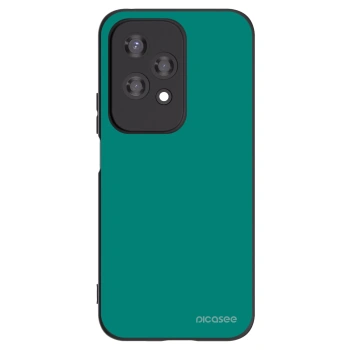 Picasee silikonowe czarne etui na Honor 200 Lite - Emerald Mist