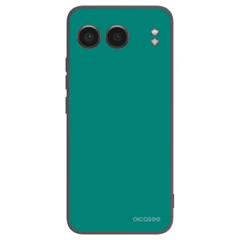 Picasee silikonowe czarne etui na OnePlus Nord 4 - Emerald Mist