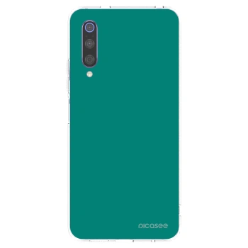 Picasee silikonowe przeźroczyste etui na Xiaomi Mi 9 - Emerald Mist