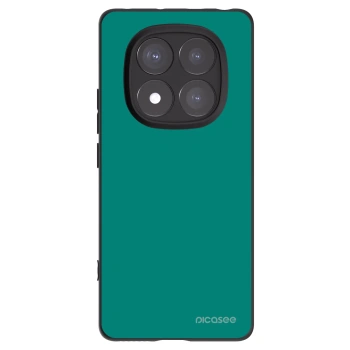 Picasee silikonowe czarne etui na Xiaomi Redmi Note 14 Pro+ 5G - Emerald Mist