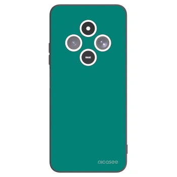 Picasee silikonowe czarne etui na Xiaomi Redmi 14C - Emerald Mist