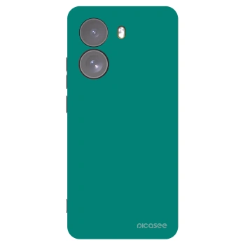 Picasee silikonowe czarne etui na Xiaomi Poco X7 - Emerald Mist