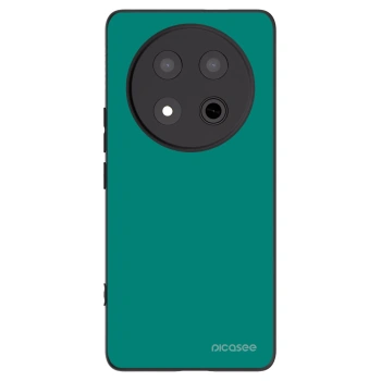 Picasee silikonowe czarne etui na Honor Magic7 Lite 5G - Emerald Mist
