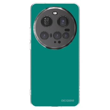 Picasee silikonowe przeźroczyste etui na Xiaomi 15 Ultra - Emerald Mist