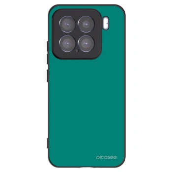 Picasee silikonowe czarne etui na Xiaomi 15 - Emerald Mist