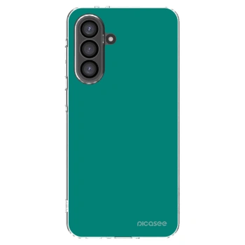 Picasee silikonowe przeźroczyste etui na Samsung Galaxy A56 5G A566B - Emerald Mist