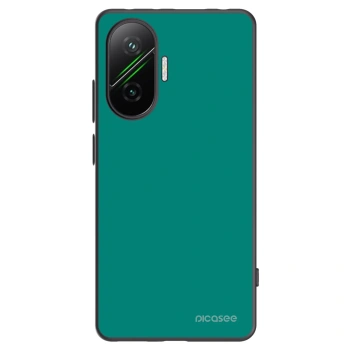 Picasee silikonowe czarne etui na Xiaomi Poco F7 5G - Emerald Mist