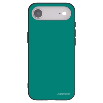 Picasee silikonowe czarne etui na Apple iPhone Air - Emerald Mist