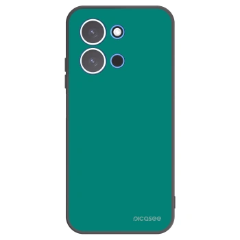 Picasee silikonowe czarne etui na Xiaomi Redmi 15C 4G - Emerald Mist