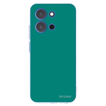 Picasee silikonowe przeźroczyste etui na Xiaomi Redmi 15C 4G - Emerald Mist