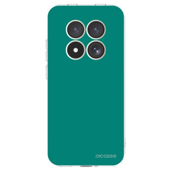 Picasee silikonowe przeźroczyste etui na Xiaomi Redmi Note 15 Pro 4G - Emerald Mist