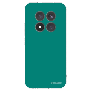 Picasee silikonowe przeźroczyste etui na Xiaomi Redmi Note 15 Pro+ - Emerald Mist