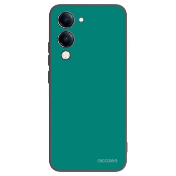 Picasee silikonowe czarne etui na Vivo Y29s 5G - Emerald Mist