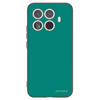 Picasee silikonowe czarne etui na Xiaomi 15T Pro - Emerald Mist
