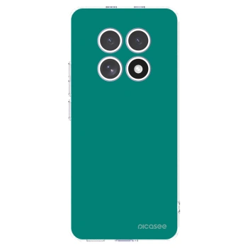 Picasee silikonowe przeźroczyste etui na Xiaomi Redmi Note 15 4G - Emerald Mist