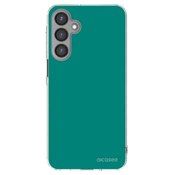 Picasee silikonowe przeźroczyste etui na Samsung Galaxy A16 4G - Emerald Mist
