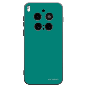 Picasee silikonowe czarne etui na Vivo X300 Pro - Emerald Mist