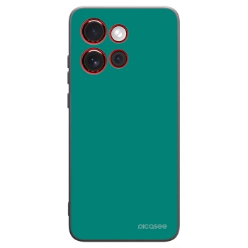 Picasee silikonowe czarne etui na Motorola Edge 60 Neo 5G - Emerald Mist
