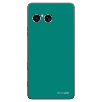 Picasee silikonowe czarne etui na Sony Xperia 10 VII - Emerald Mist