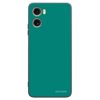 Picasee silikonowe czarne etui na Motorola Moto G06 - Emerald Mist