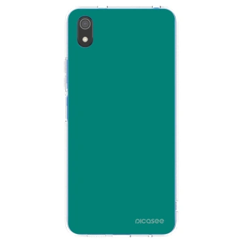 Picasee silikonowe przeźroczyste etui na Xiaomi Redmi 7A - Emerald Mist
