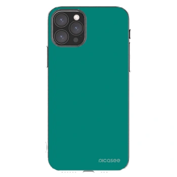 Picasee silikonowe przeźroczyste etui na Apple iPhone 11 Pro - Emerald Mist