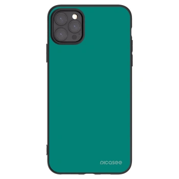 Picasee silikonowe czarne etui na Apple iPhone 11 Pro Max - Emerald Mist