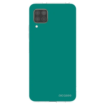 Picasee silikonowe przeźroczyste etui na Huawei P40 Lite - Emerald Mist