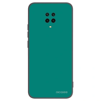 Picasee silikonowe czarne etui na Xiaomi Redmi Note 9 Pro - Emerald Mist