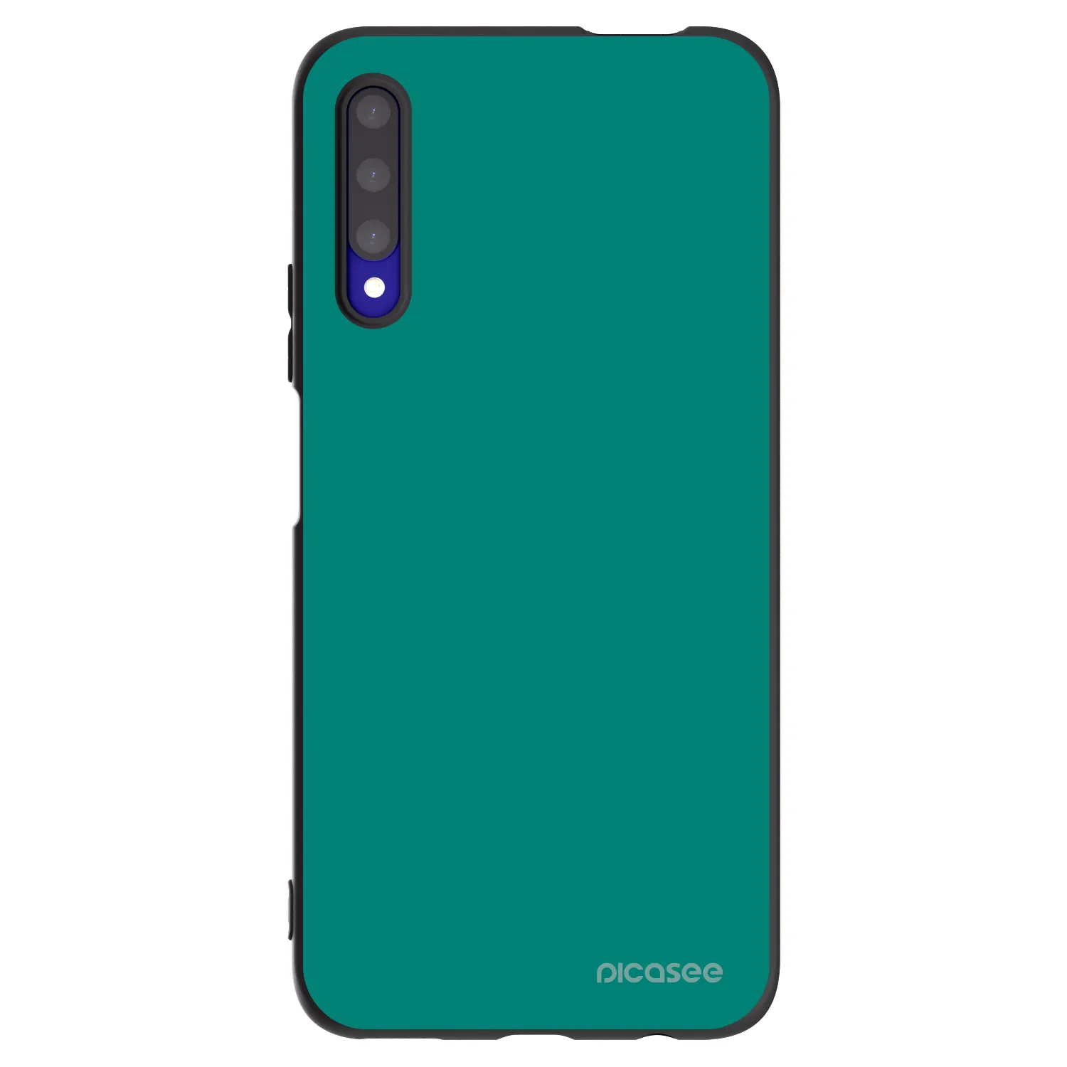 Picasee silikonowe czarne etui na Honor 9X Pro - Emerald Mist