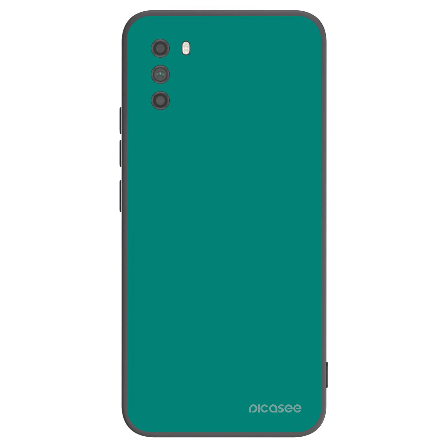 Picasee silikonowe czarne etui na Xiaomi Poco M3 - Emerald Mist