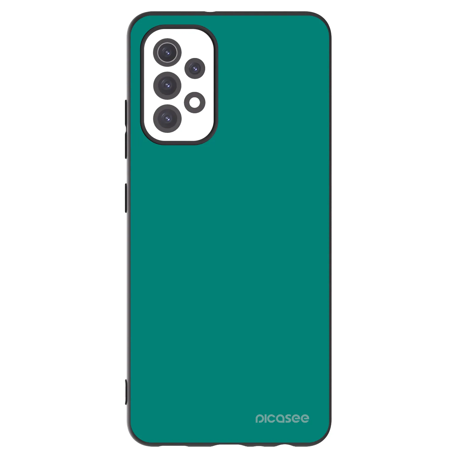 Picasee silikonowe czarne etui na Samsung Galaxy A32 5G A326B - Emerald Mist