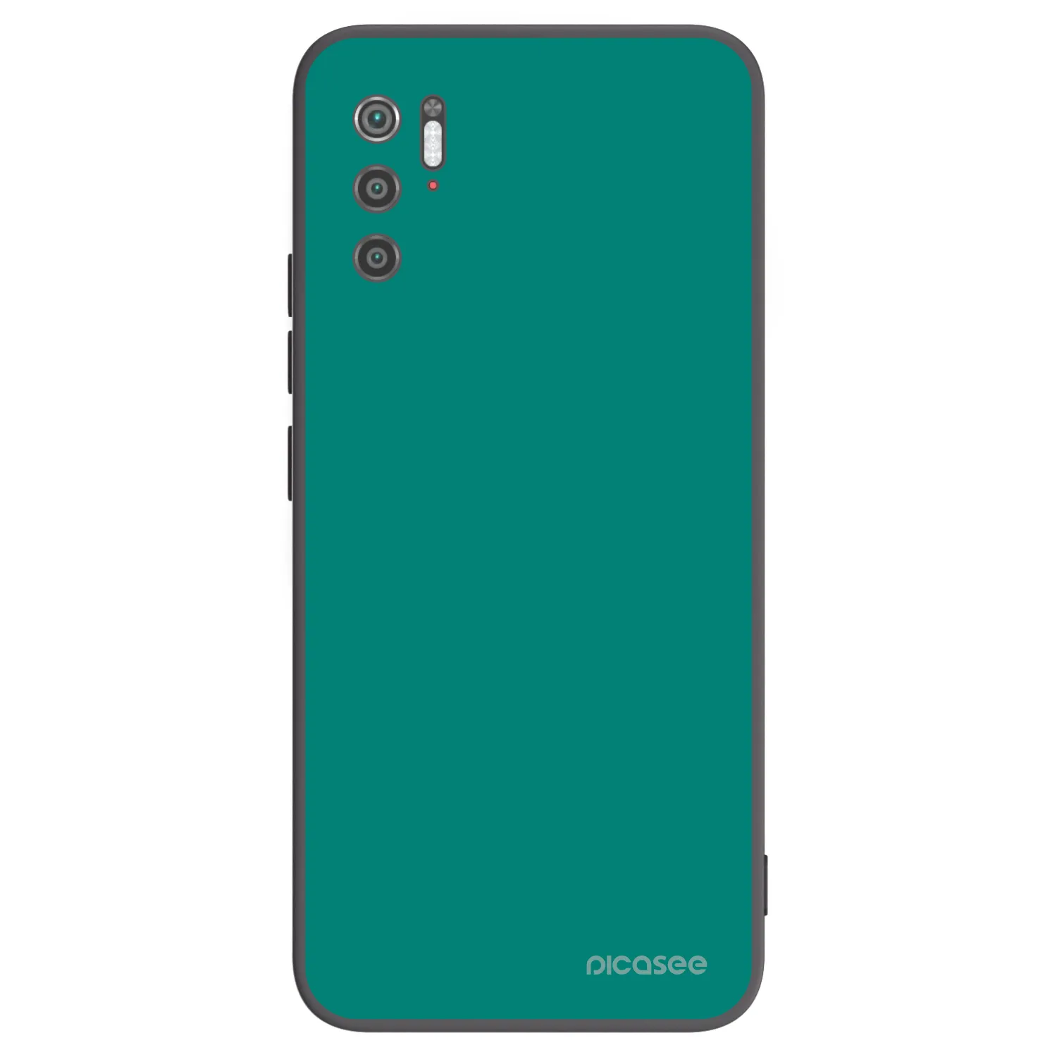 Picasee silikonowe czarne etui na Xiaomi Poco M3 Pro 5G - Emerald Mist