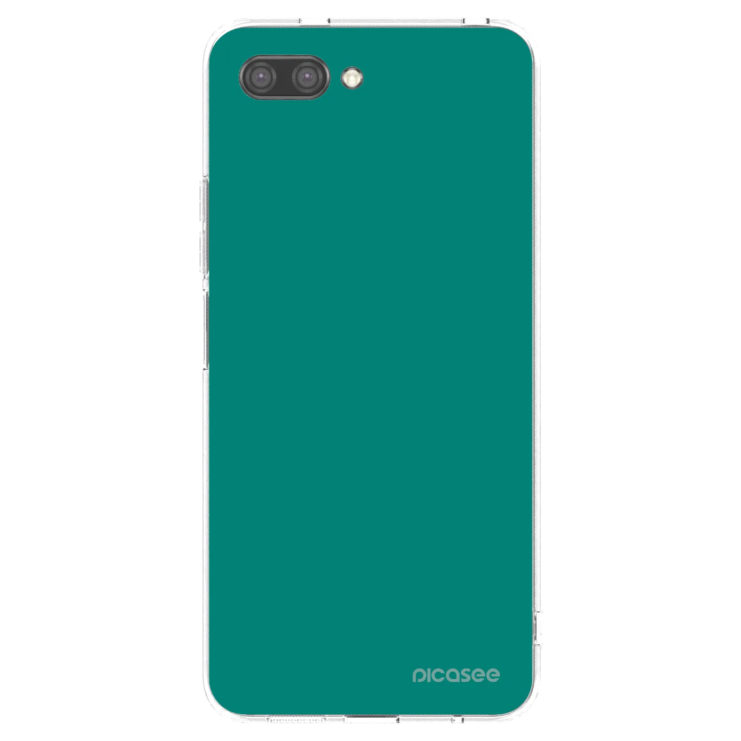Picasee silikonowe przeźroczyste etui na Honor 10 - Emerald Mist