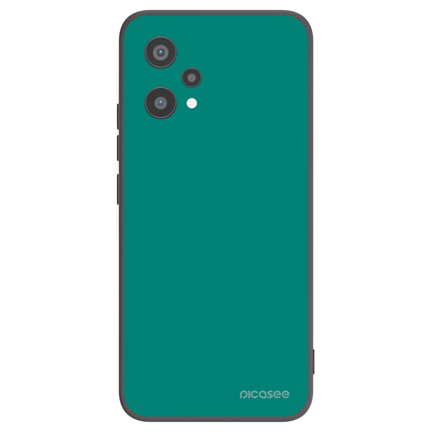 Picasee silikonowe czarne etui na Realme 9 Pro 5G - Emerald Mist
