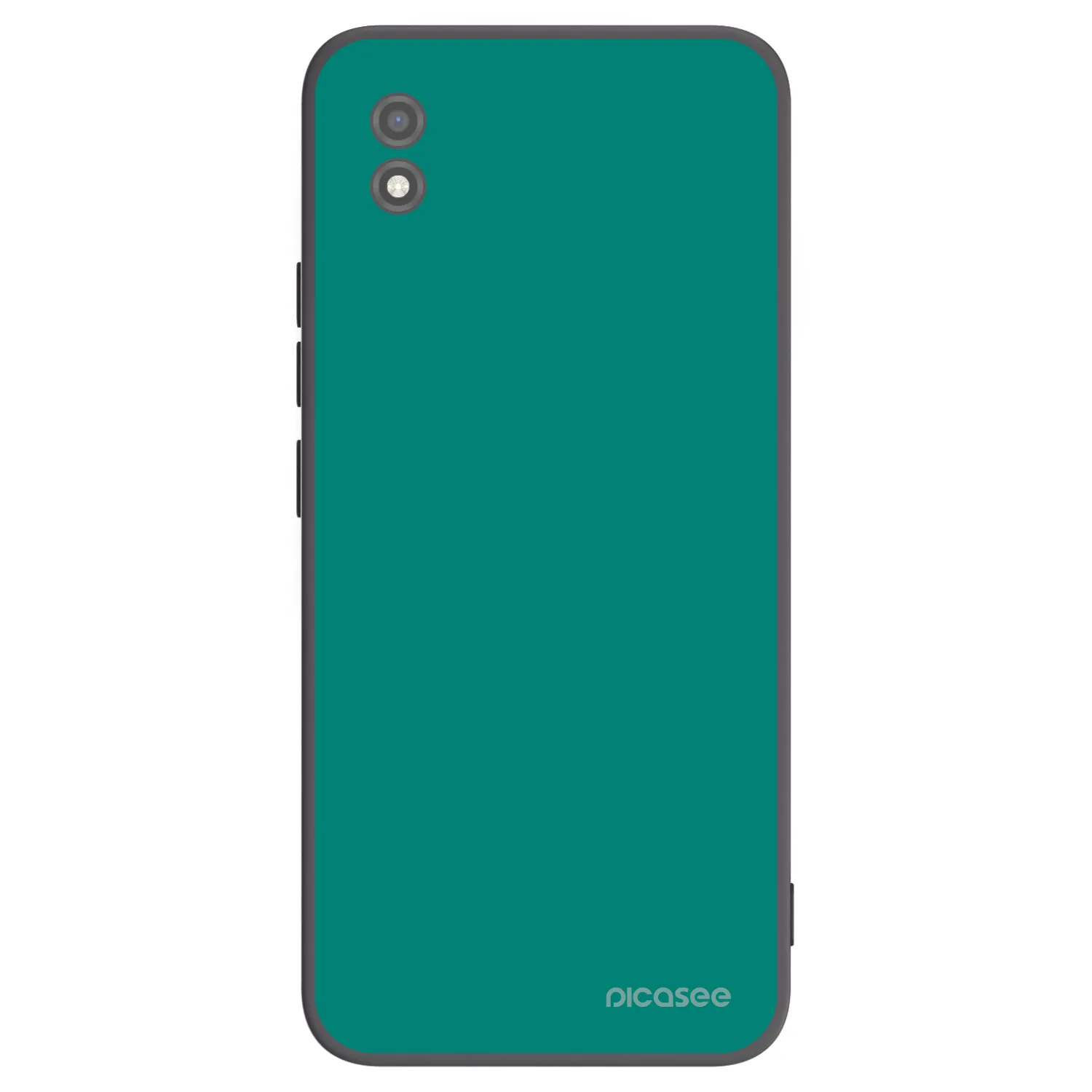 Picasee silikonowe czarne etui na Realme C11 (2021) - Emerald Mist