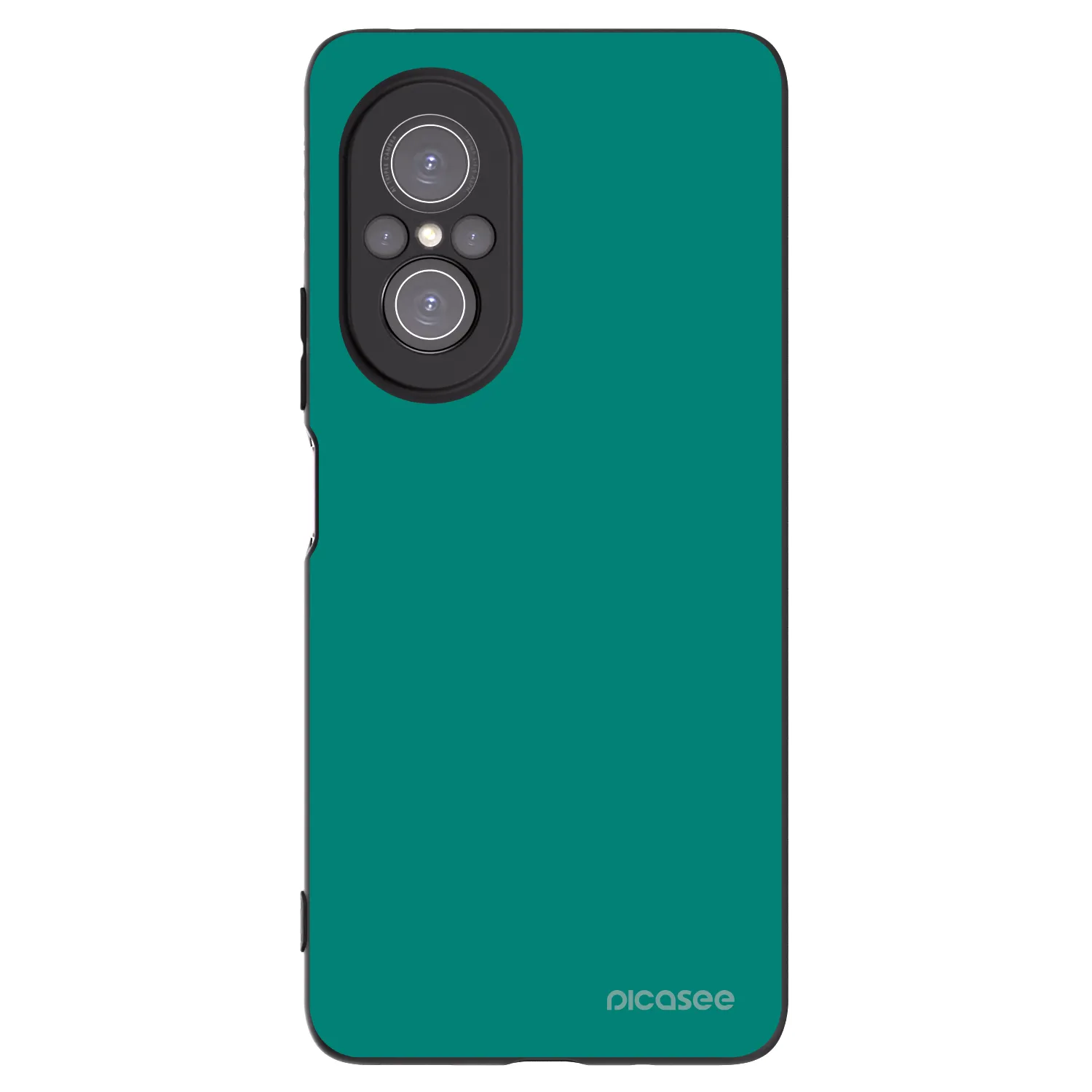 Picasee silikonowe czarne etui na Huawei Nova 9 SE - Emerald Mist