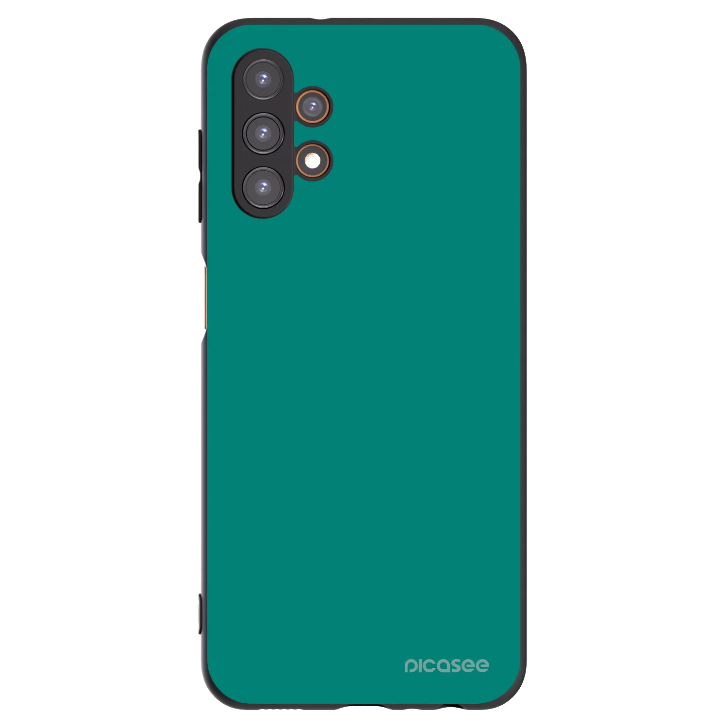 Picasee silikonowe czarne etui na Samsung Galaxy A13 4G A135 - Emerald Mist