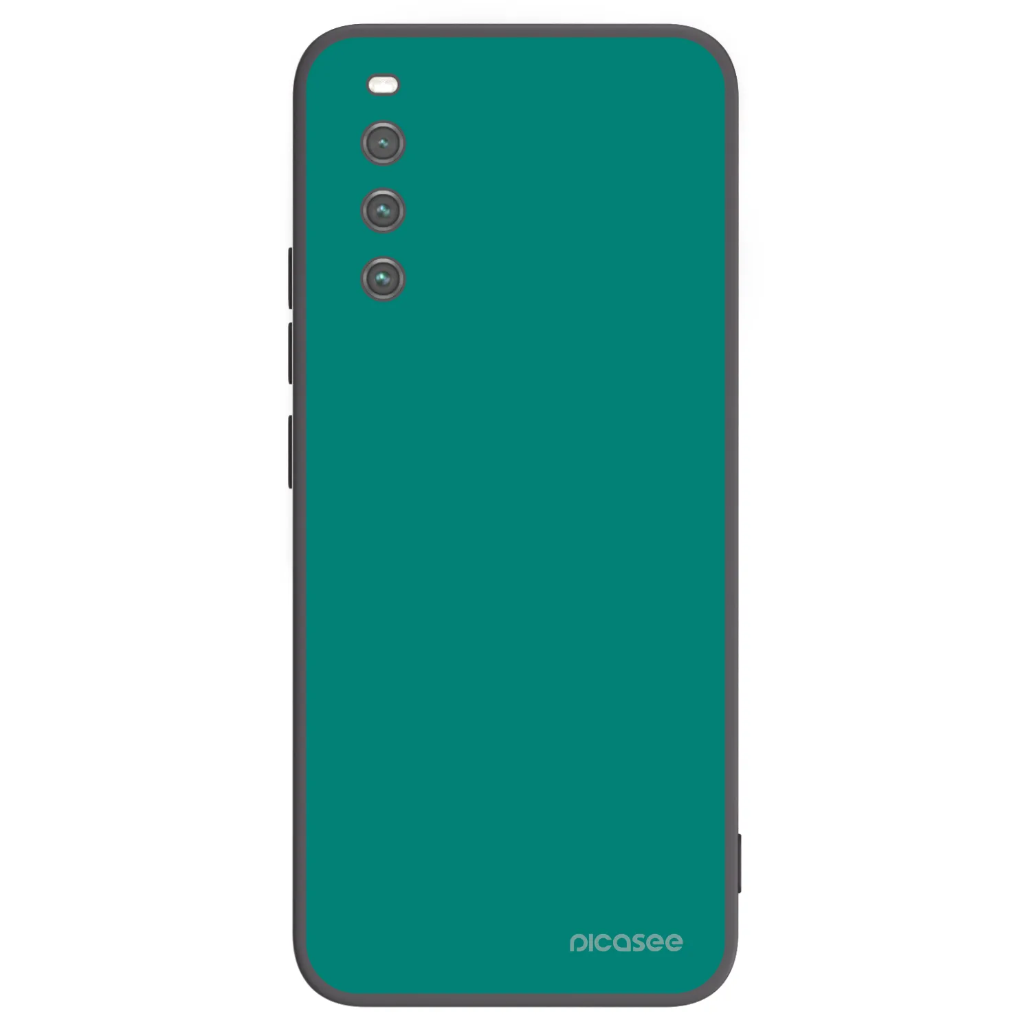 Picasee silikonowe czarne etui na Sony Xperia 10 IV 5G - Emerald Mist