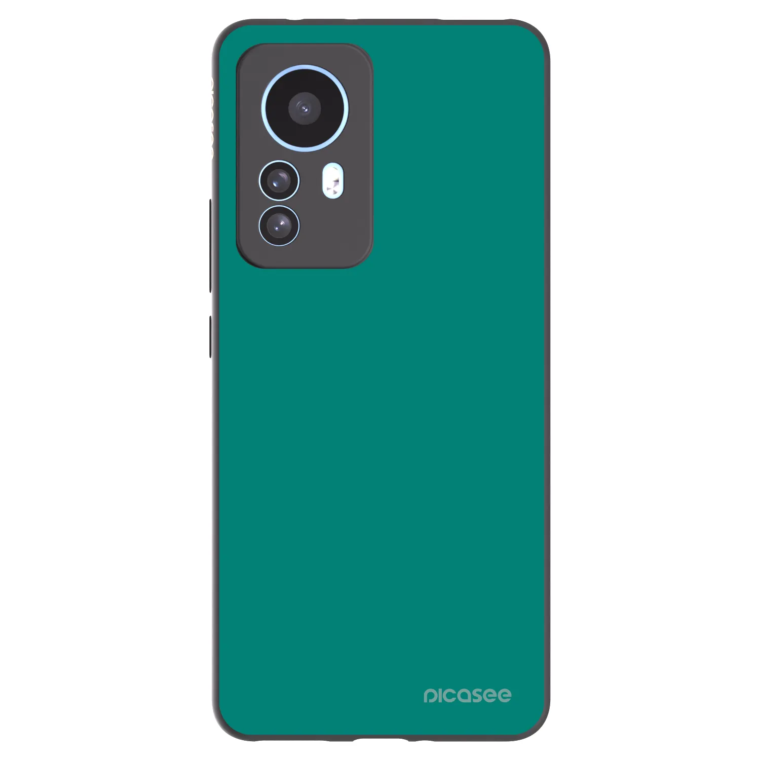 Picasee silikonowe czarne etui na Xiaomi 12T Pro - Emerald Mist