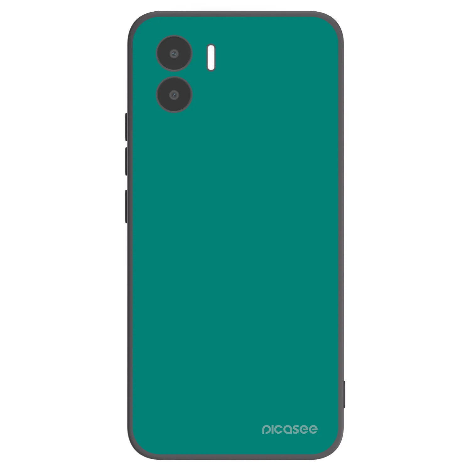 Picasee silikonowe czarne etui na Xiaomi Redmi A1 - Emerald Mist