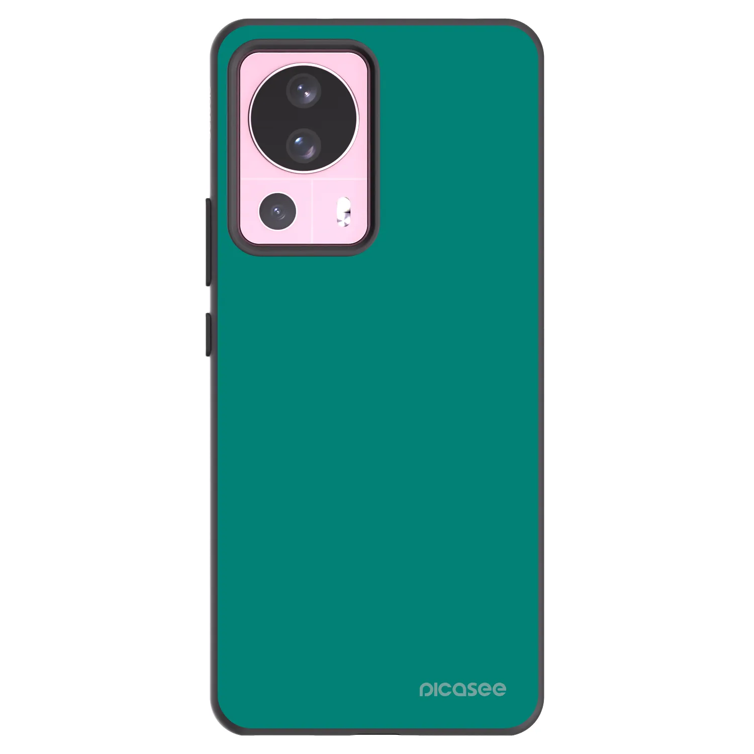 Picasee silikonowe czarne etui na Xiaomi 13 Lite - Emerald Mist