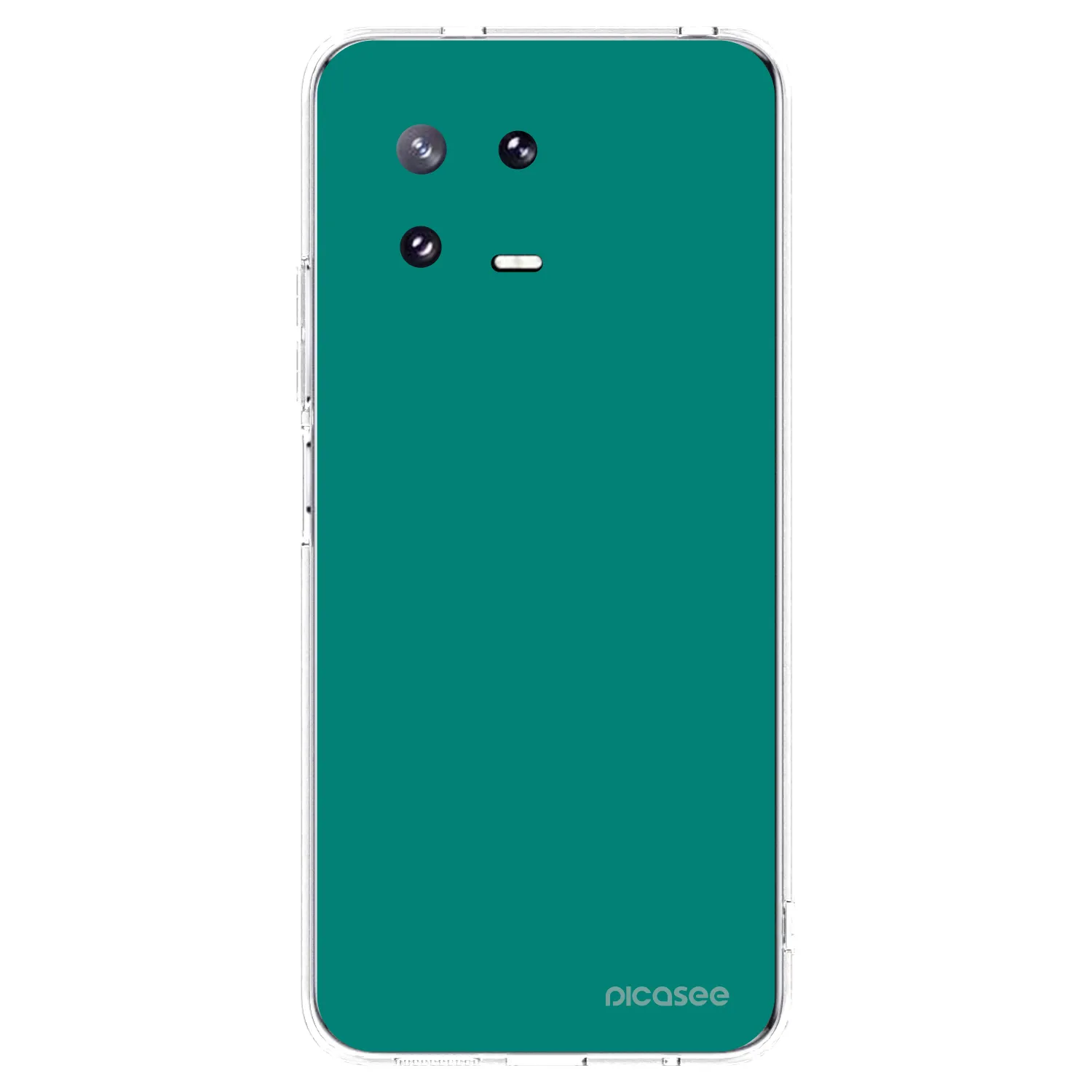 Picasee silikonowe przeźroczyste etui na Xiaomi 13 Pro - Emerald Mist