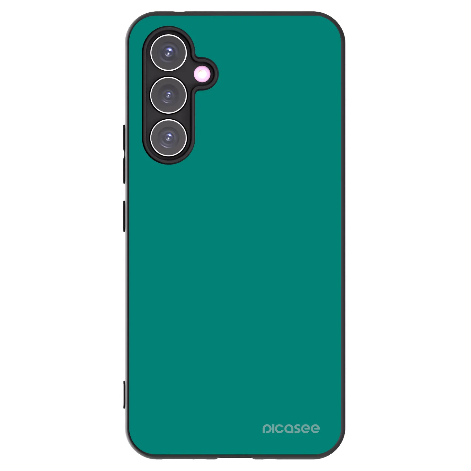 Picasee silikonowe czarne etui na Samsung Galaxy A54 5G A546B - Emerald Mist